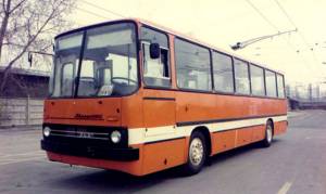 Ganz IK-260 prototype trolleybus (Pongr�c depot)